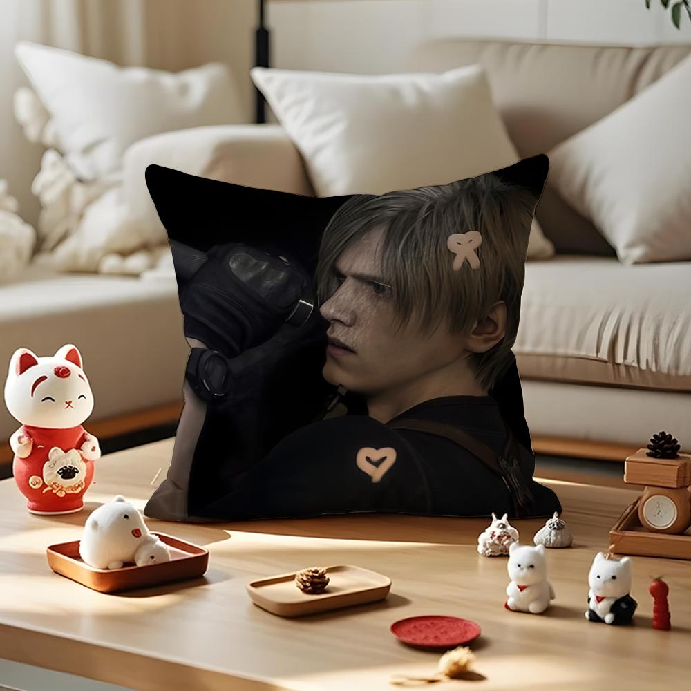 

Game Cool PPersona Reload Cushion Cover Silky Short Plush with Invisible Zipper Dustproof Sofa Pillow Cover for Home Decor 30x30cm