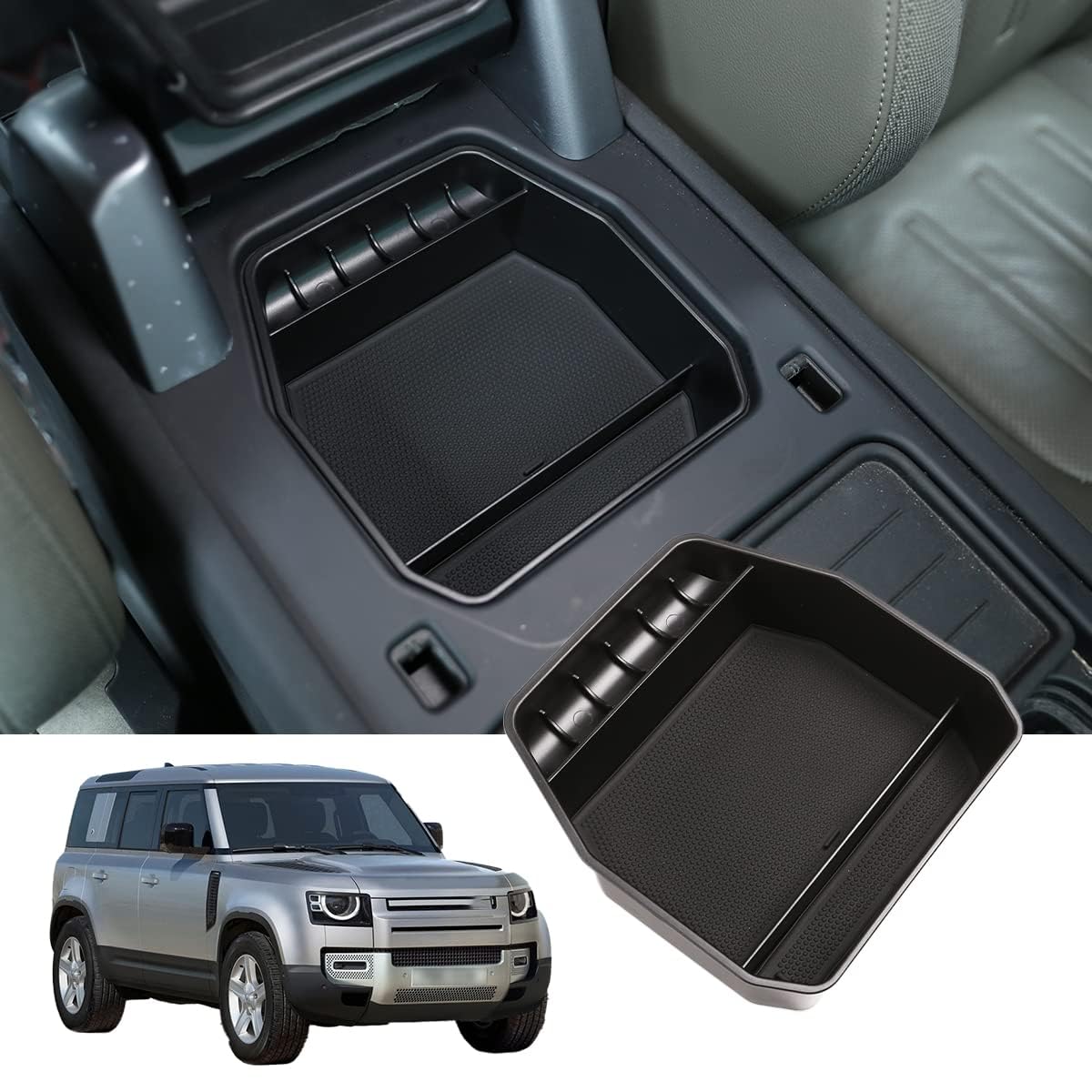 

DIYUCAR Land Rover Defender 90 110 2020 2021 2022 2023 Armrest Storage Box Center