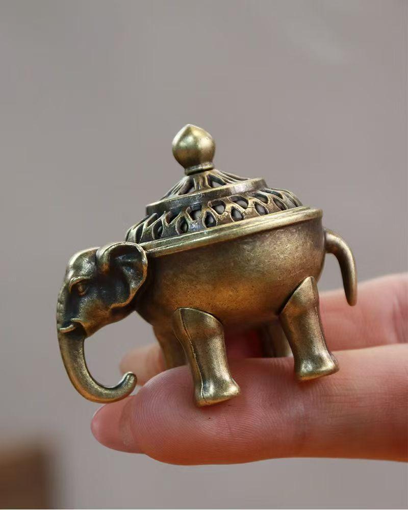 Small Incense Burner Indoor Tea Ceremony Incense Burner Decoration Xiangyun Plate Incense Burner