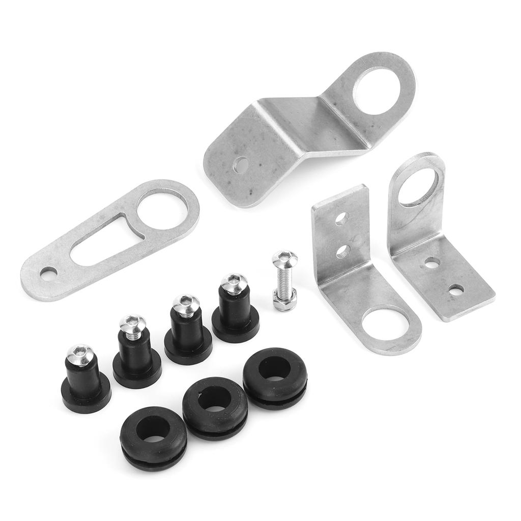 Radiator Bolt On Bracket Kit Fit for Honda Civic EG DC2 EK 1992 2000 K Swapped Chassis