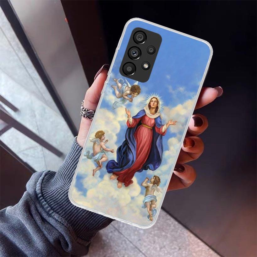 Virgin De Guadalupe Virgen Mary Phone Case For Samsung Galaxy A17 A57 A37 A16 A26 A36 A56 A15 A25 A35 A55 A14 A13 A54 A53 A34 A2