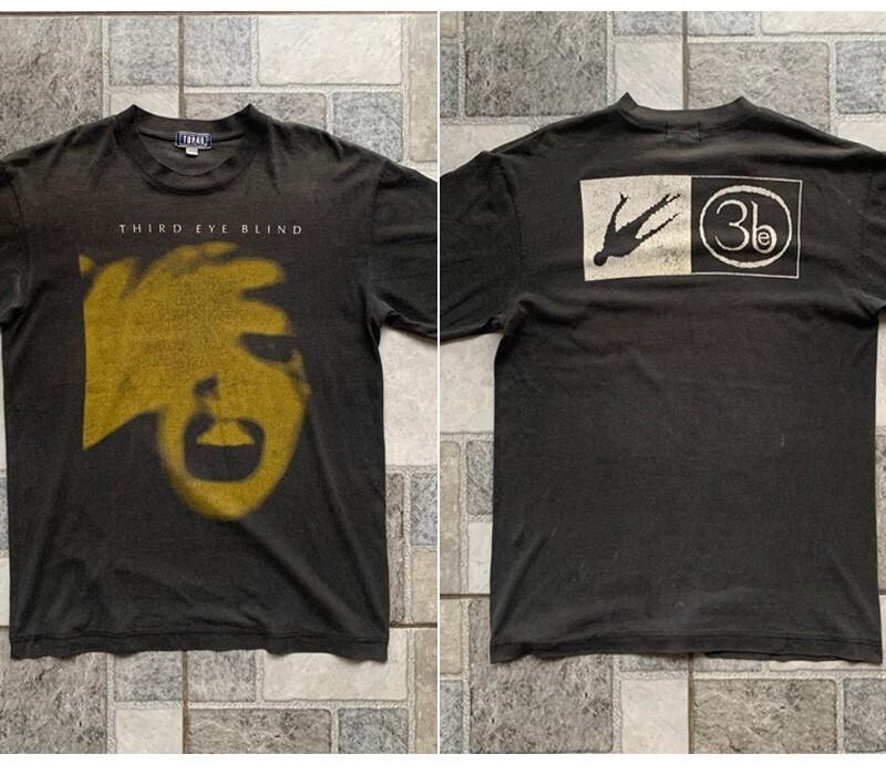 Third Eye Blind Band Tee Shirt Self Titled Album 2 sided black T shirt Unisex T-Shirt XL