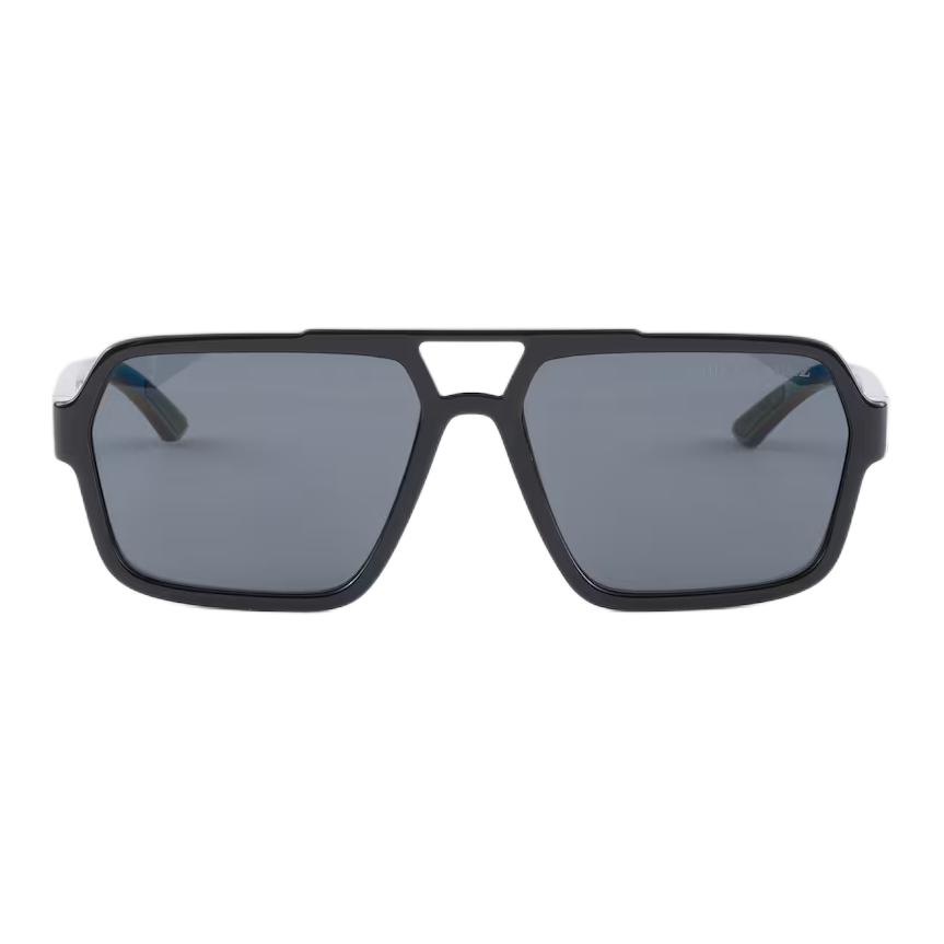 

Prada Original Design Pilot Style Sunglasses Men sunglasses Black SPSA06_F1AB_FE02G_C_059 F,Black
