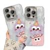 Applicable to iphone11pro little monster apple 11/11plus mobile phone case new 11 protection with glitter lens
