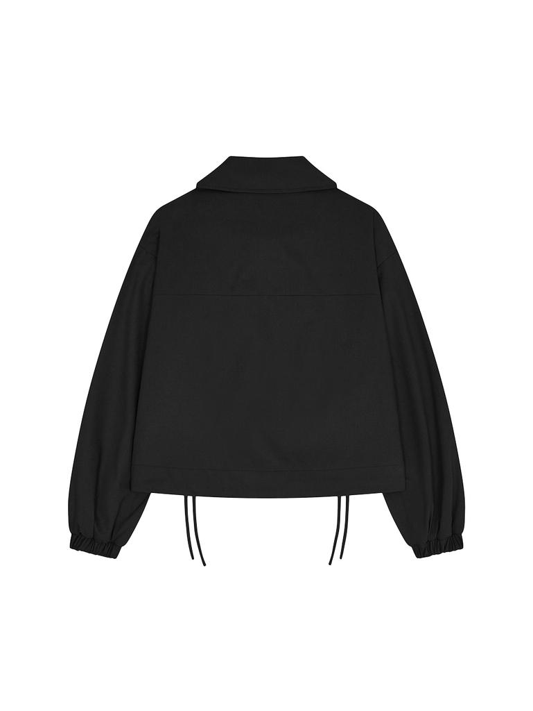 TUOMIO Ribbon Pocket Jacket [Black]
