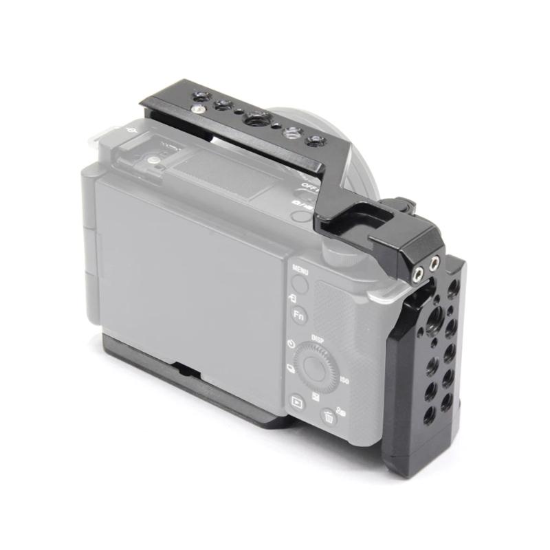 Photo Camera Cage Video Shooting Cage for ZV-E10 Camera Filming for Vlogger Content Creator Must Have for Case