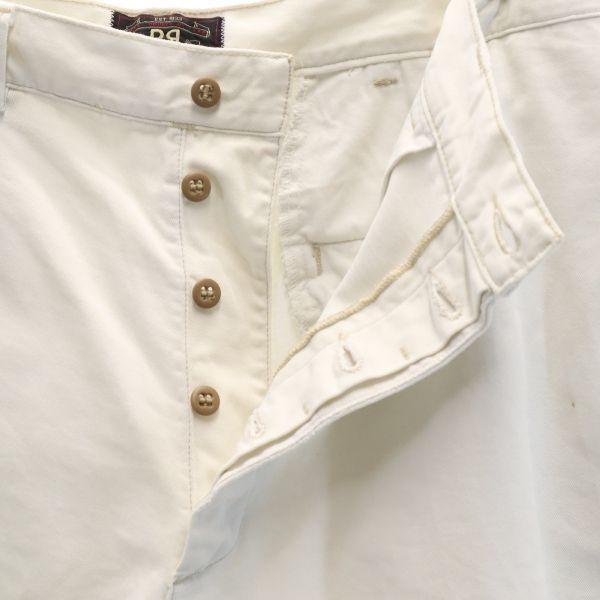 RRL 90s Red Samsung Galaxy Made In USA Chino Shorts Men's Used