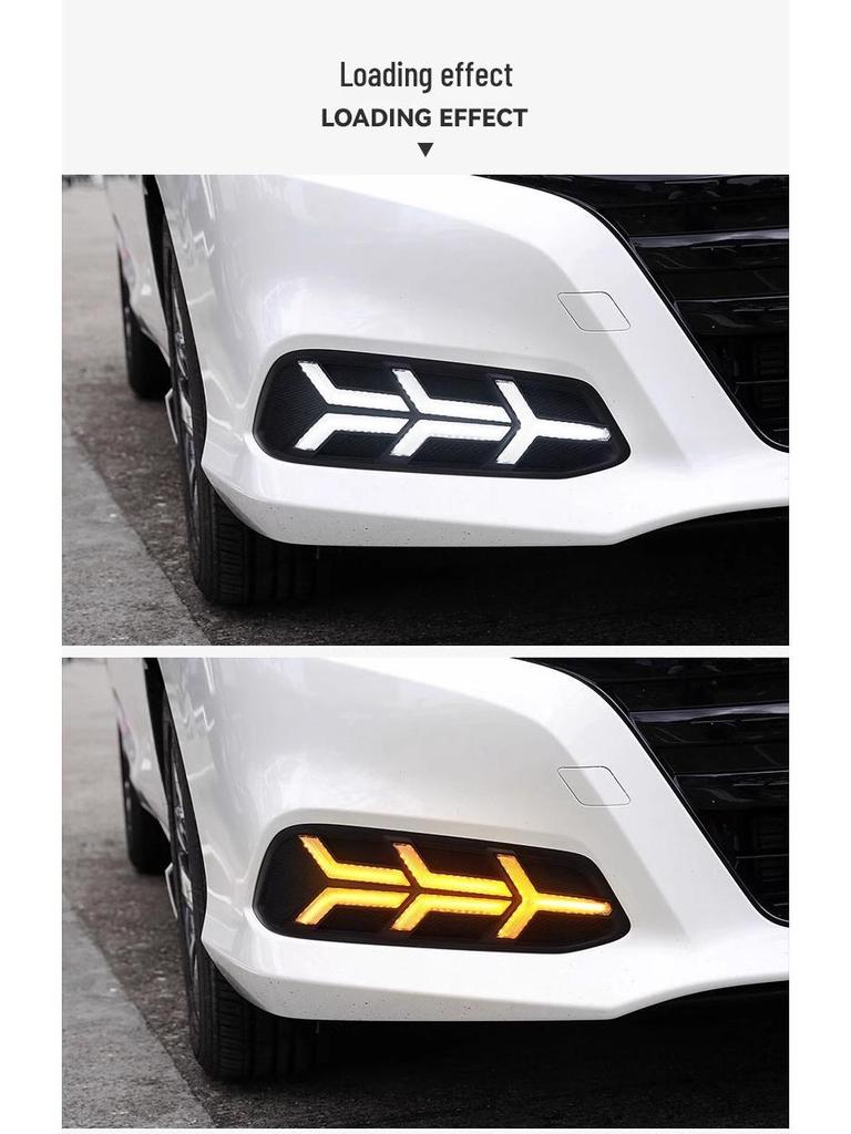 Honda 19-21 Lingpai LED Daytime Running Lights & Flowing Turn Signals