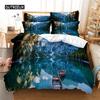Beautiful  Scenery Bedding Set Duvet Cover Set 3D Bedding Digital Printing Bed Linen Queen Size Bedding Set