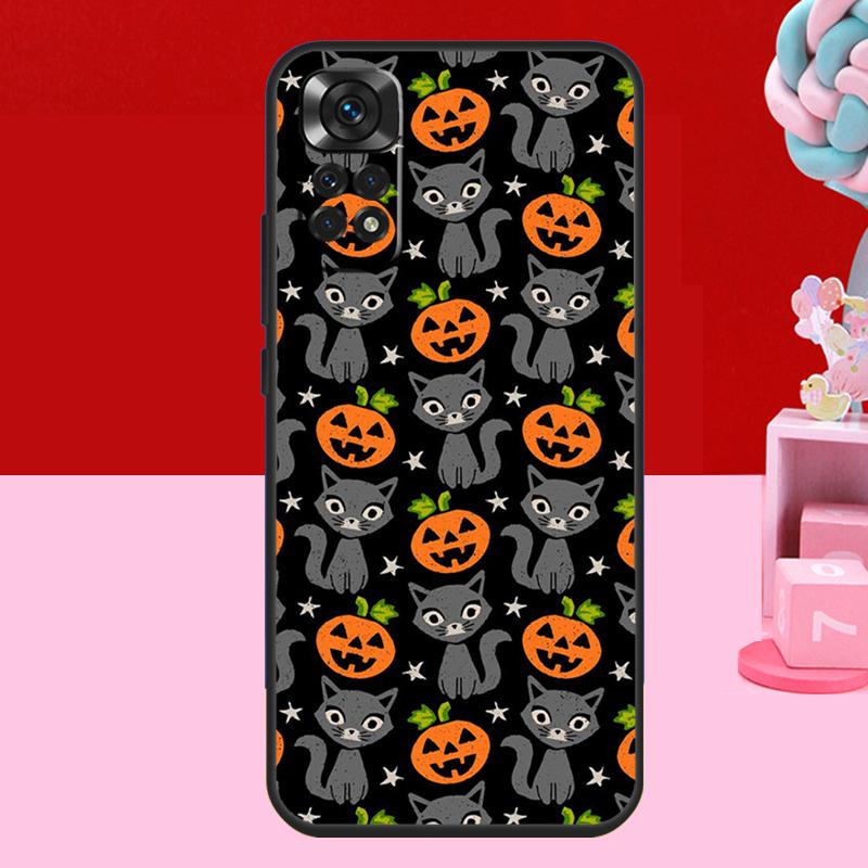 Halloween Pumpkins Case For Xiaomi Redmi Note 13 12 11 10 14 15 Pro Plus Redmi 15 C 14C 10C 12C 13C Soft Cover