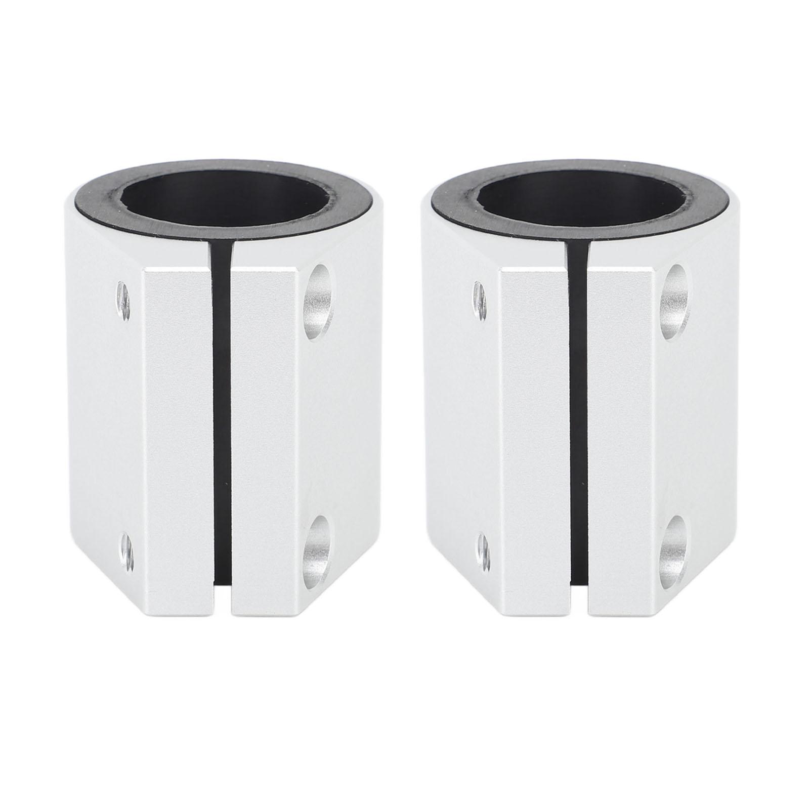 

2pcs 1in High Temp Exhaust Clamp Aluminum Butt Joint Exhaust Band Clamp for Banshee 1987 to 2006 Silver Silver серебряный