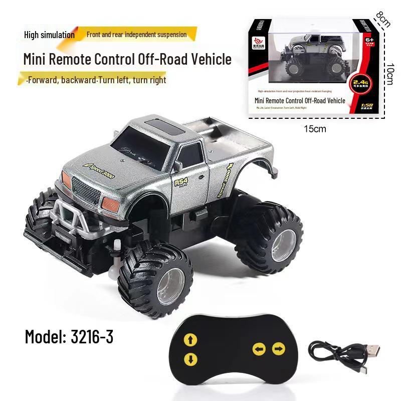Haotian Mini Off-Road Remote Control Rechargeable Hummer for Kids