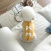 Poodle Bottoming Shirt New Style Pet Warm Clothing Adorable Bow Tie Small Dog Pullover Solid Colour Dog Clothes