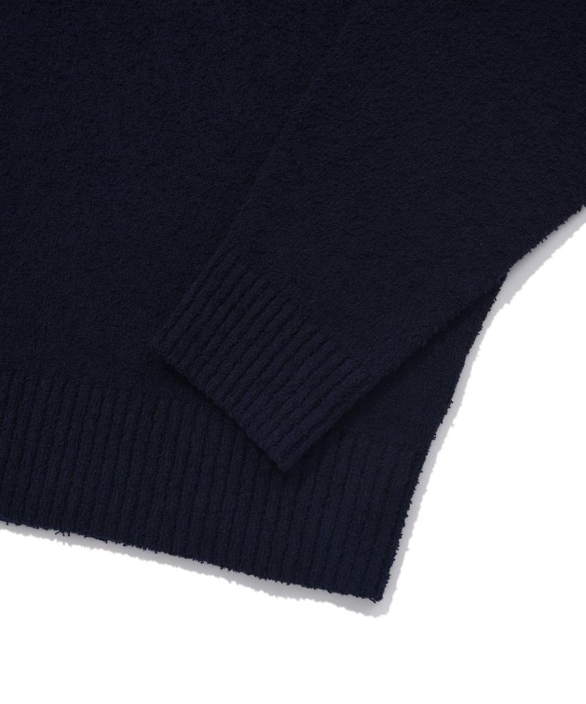 COVERNAT Middle C Logo Crewneck Knit Navy