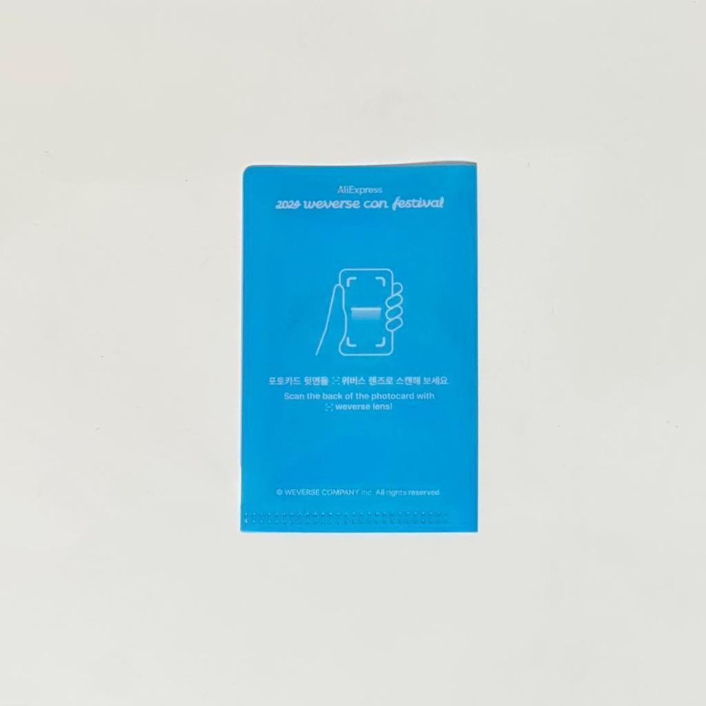 Used weverse con 2024 ENHYPEN Sunghoon Entry Photocard