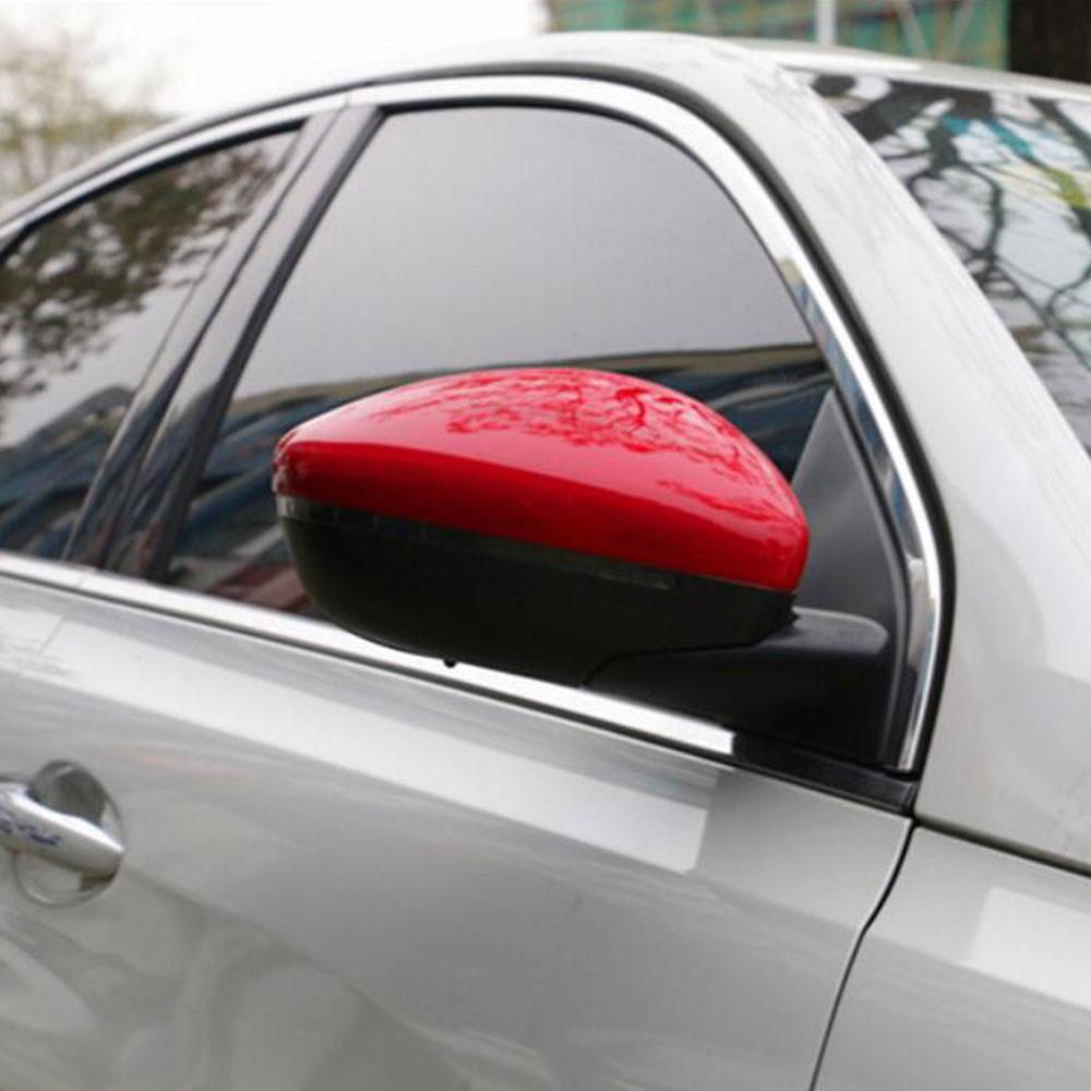 For Peugeot 208 2008 2012 - 2019 for Citroen C3 2016 - 2020 Side Rearview Mirror Protection Cover Sticker Trim Accessories