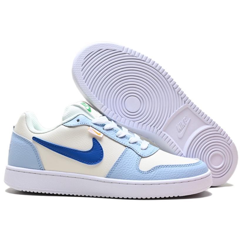 Nike Ebernon Casual Series Fashion Comfortable Durable Low-Top Skate Shoes Men Sneaker Blue White HJ3490-141