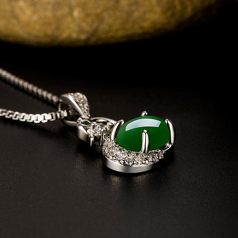 Lindon Damen Halskette mit Kupfer-Zirkon-Anhänger, Geschenk