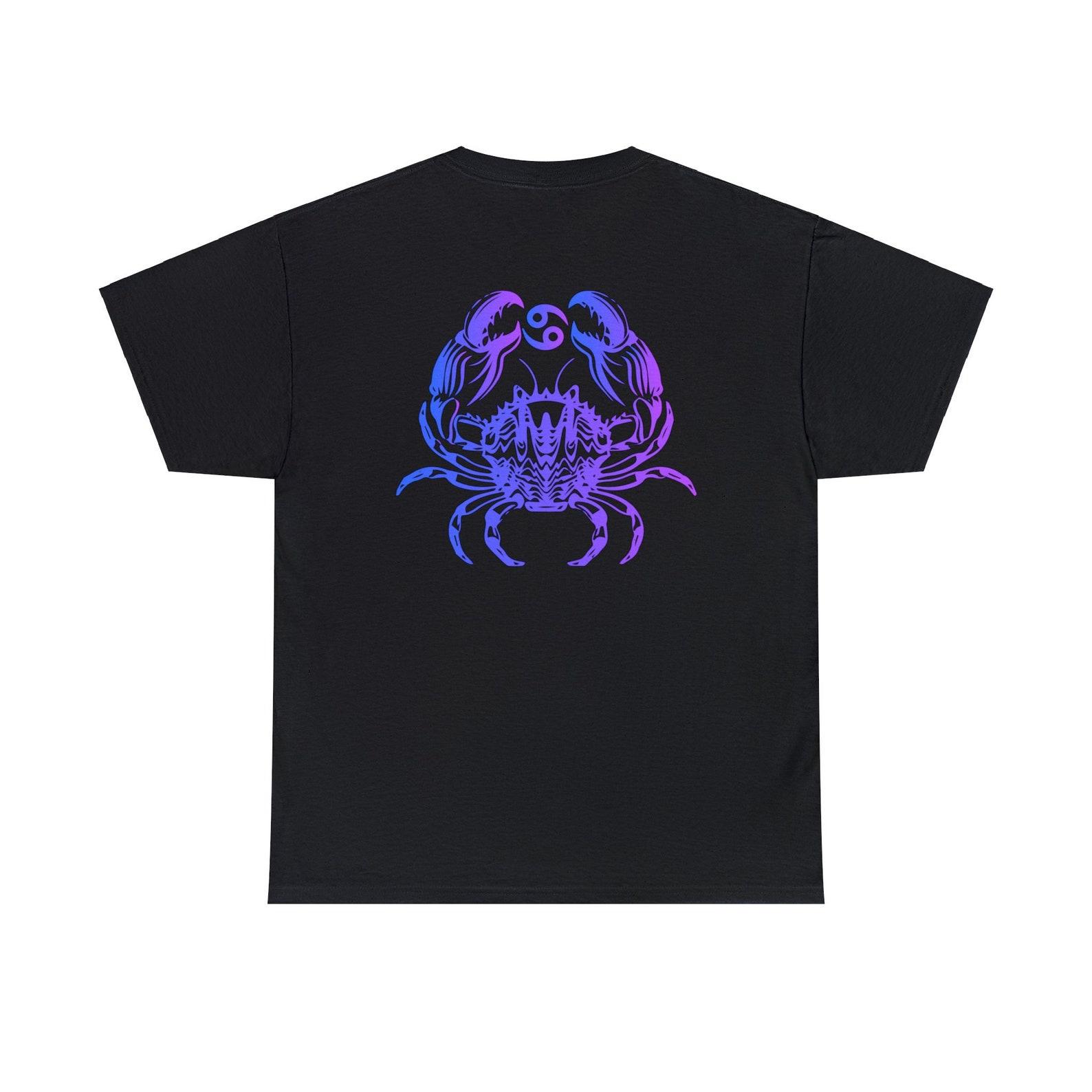 Cancer Zodiac T-shirt: Horoscope Sign Graphic Tee 3XL