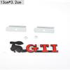 BRN1 2026 Hot For VW VOLKSWAGEN 1Pcs Car Emblem Sticker Auto Front Grille Badge Decoration For Volkswagen GTI R-Line R Polo T5 Golf P xj2