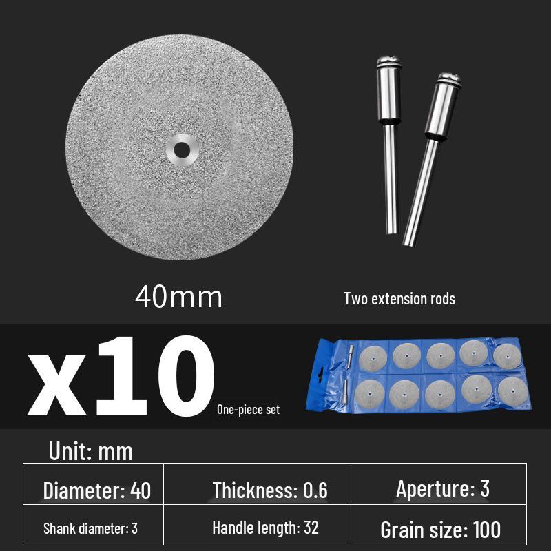 Jade Glass Diamond Abrasive Grout Cleaning Mini Saw Blade, Electric Grinding Disc