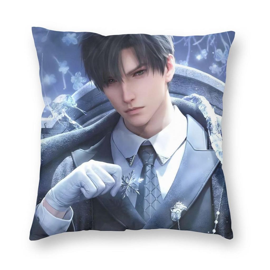 Love And Deepspace Zayne Pillowcase Double-sided Printing Polyester Cushion Cover Decor Throw Pillow Case Cover Home Zipper