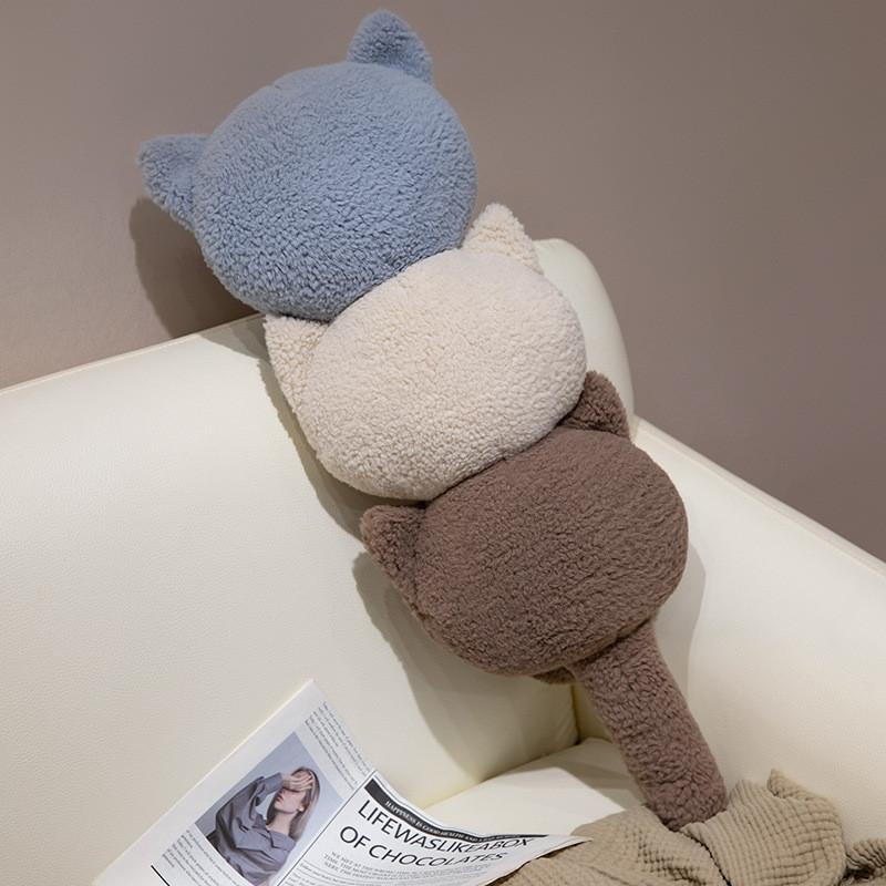 Body Soft Plush Pillow With Pp Filling For Comfortable Sleep Relaxation And