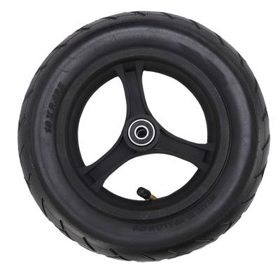 10 Zoll Roller Hinterrad Gummi Elektroroller Hilfsrad Hinterreifen zum Austausch Roller Hinterrad Hilfsrad