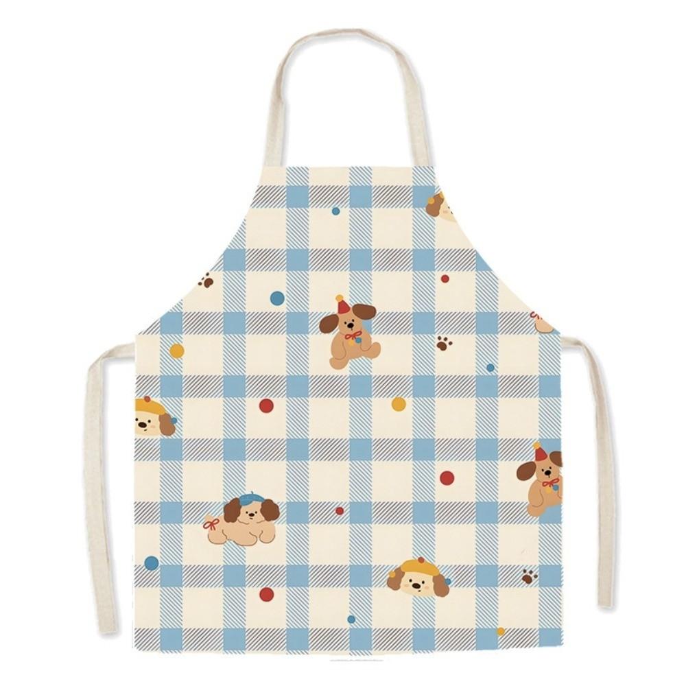 Waterproof Halter Neck Apron Nordic Style Household Apron New Cooking Apron  Kitchen Use A