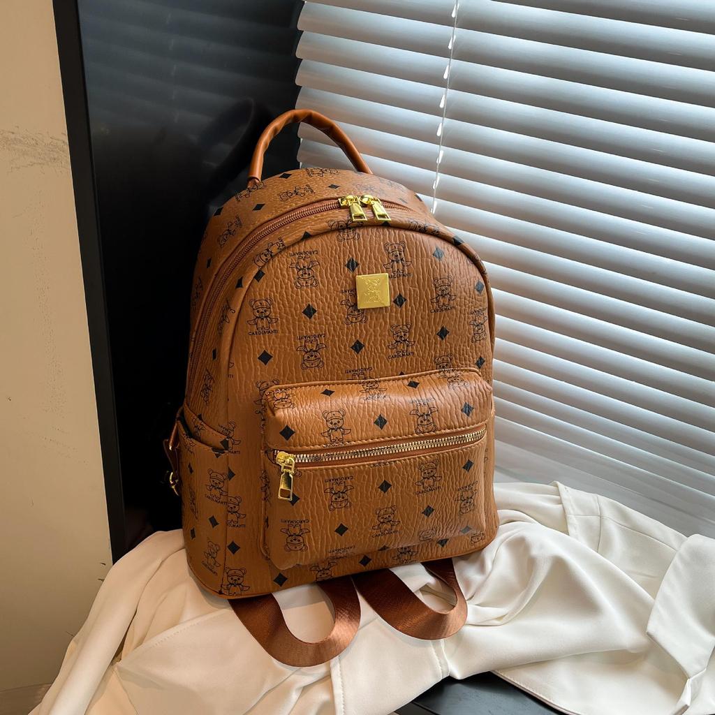 2025 Women's Large Capacity Korean Style College Backpack - Versatile Travel & Commuting Bag