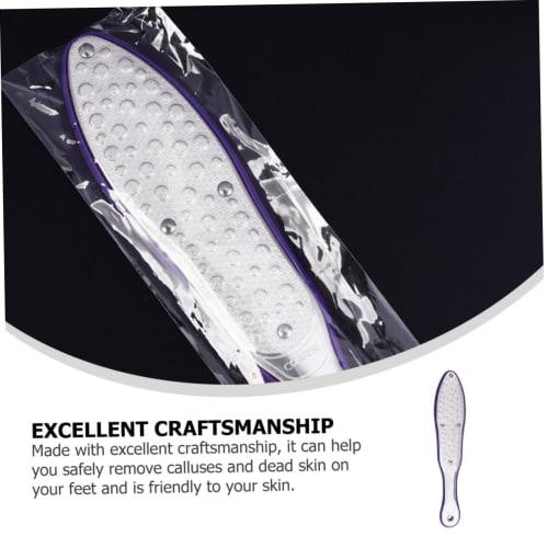 Minkissy Stainless Steel Manual Scrub File, Stainless Steel Spatula for Pedicures and Pedicures