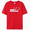 2025 Luxury Summer Fashion Cotton Round Neck T-shirt Freedom Printed Short Sleeves For Men And Women Can Be Loose And Versatile