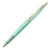 BIC Clear Click Ballpoint Sparkle 4000 Pen, 0.7mm, Mint,