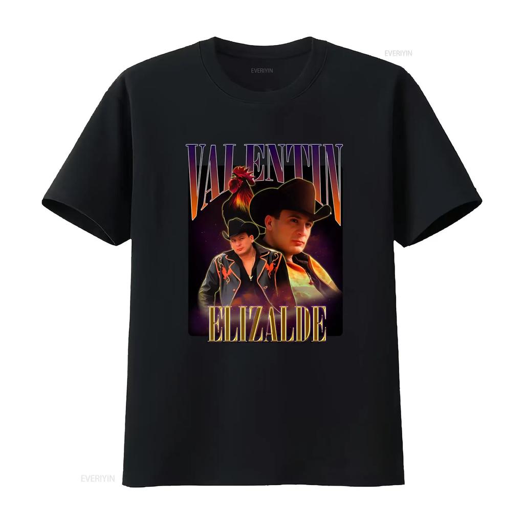 Valentin Elizalde T shirt Fan s with Unique Design streetwear graphic Top For Everyday Wear C
