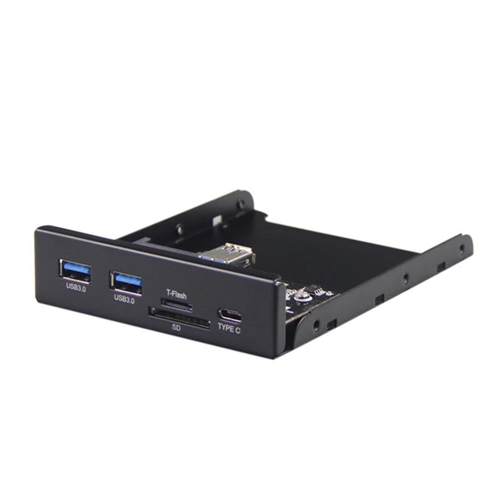 20-Pin Usb3.0 Hub W/Sd/Tf Card Reader