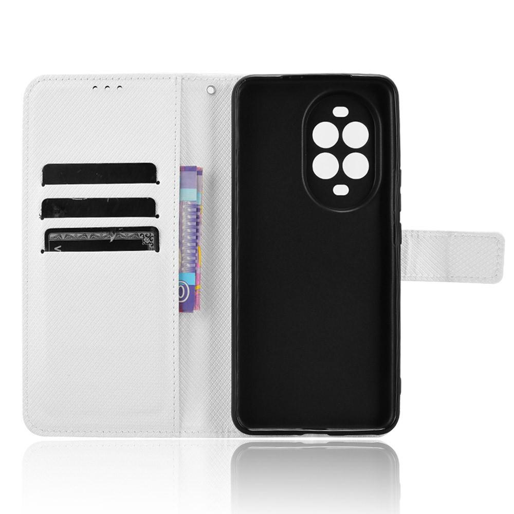 

For Huawei nova 13 Pro 5G Case PU Leather Diamond Texture Wallet Phone Cover Brown