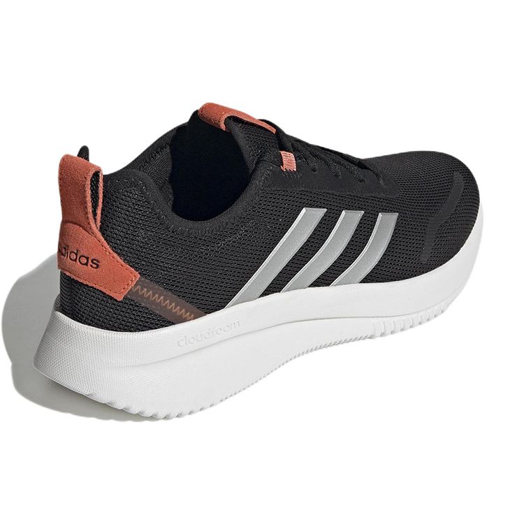 adidas Lite Racer Rebold Black Orange Unisex Sneakers Silver White GZ0353