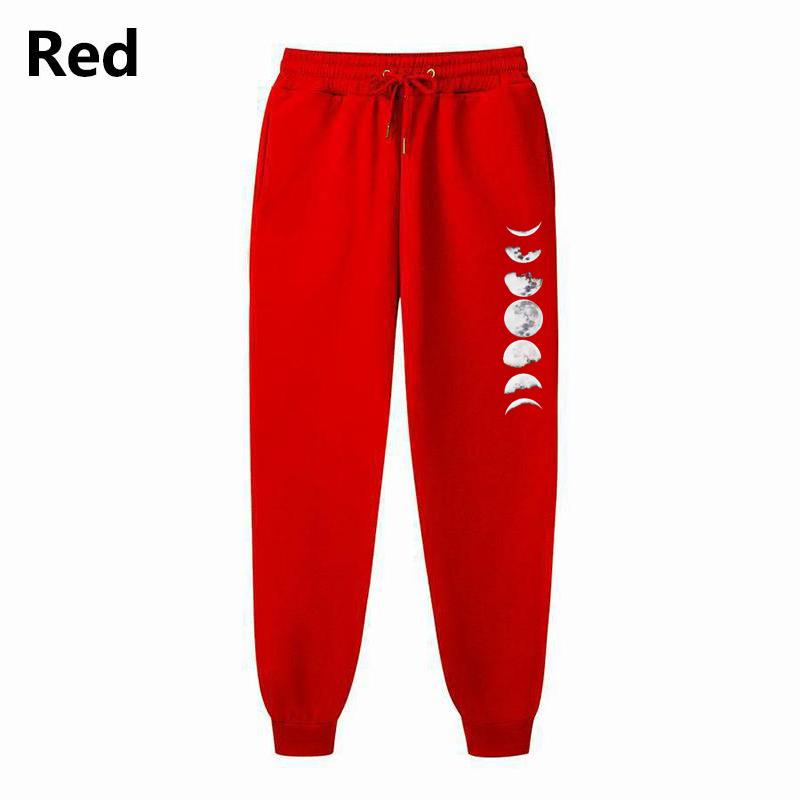 

Брюки с лунным принтом, повседневная одежда, брюки для бега, фитнеса, модный спортивный костюм, осенне-зимний пуловер