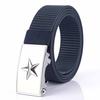 35CMNylon Waistband Toothless Automatic Buckle Outdoor Training Tactical Men's Business Shirt Fire