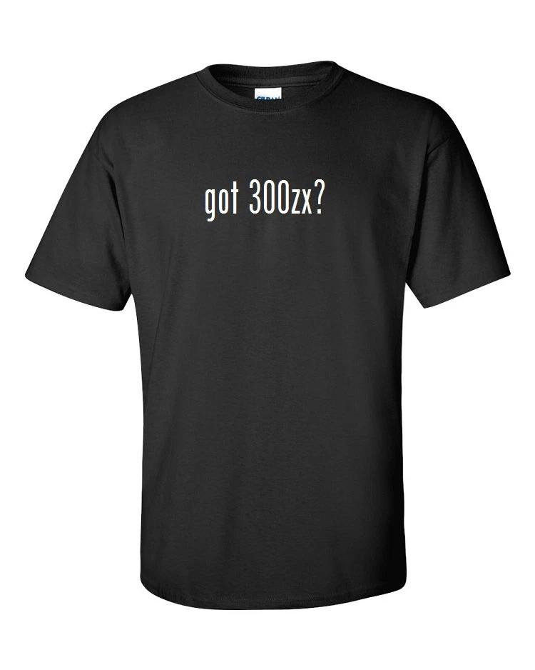 

got 300zx  Mens Cotton T-Shirt Shirt Solid Black White Car Import JDM S M L XL S