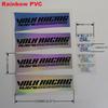 Wholesale JDM Car Wheel Stickers VOLK RACING RAYS TE37SL Fluorescent & Reflective TE37 SL Sport Rim Sticker Decal Accessories