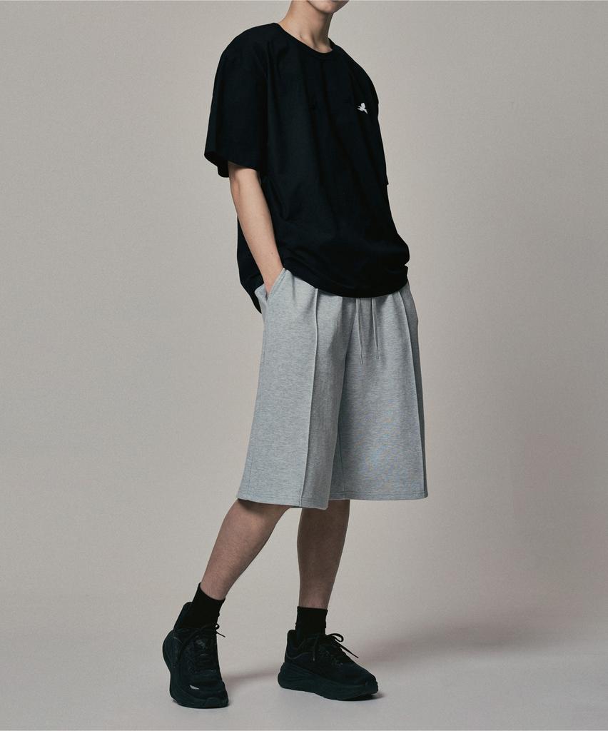 Beodeonteu Original Bird Logo Embroidered T-Shirt [Black]