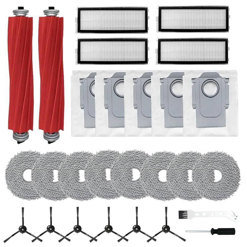 A78E-Для Roborock Qrevo S/Pro/Plus/Qrevo Maxv Набор Аксессуаров Запасные Части Для Робота-Пылесоса