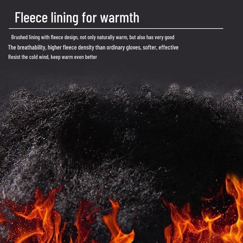 Fenggetu A59 Warm Touchscreen Knitted Cycling Gloves