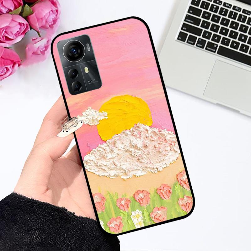 For ZTE Blade A72s Case Optus X Max V41 Smart Shockproof Soft Silicon TPU Cover For Blade A72 4G 5G Phone Coque V40 Vita Fundas