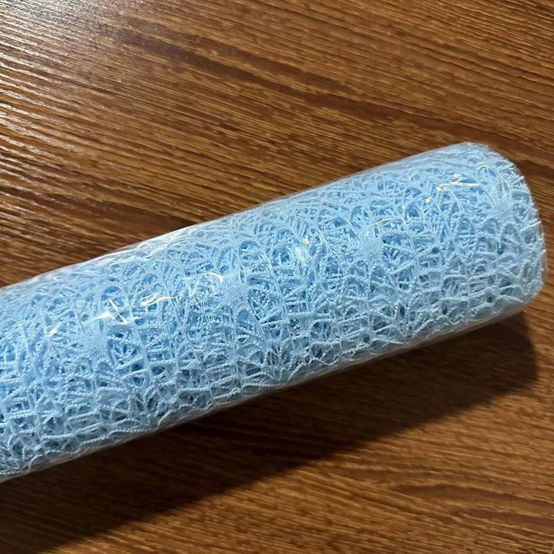50Cm*4.5M/Roll Flower Wrapping Mesh Paper Iregular Hollow Net Wrapper Floral Bouquet Paper Fresh Flower Florist Packaging Sheet