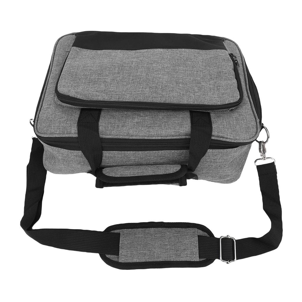 Projector Carrying Case Projector Bag with Accessories Storage Pockets Shoulder Strap