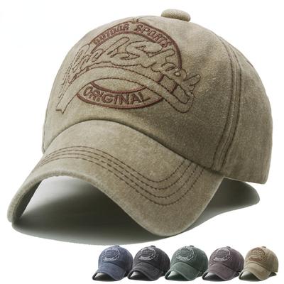 Embroidery Washed Cotton Cap Men Women Gorras Snapback Caps Baseball Caps Sun Protection Casquette Dad Hat Outdoors Cap