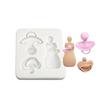 3D Baby-Bottle Nipple Silicone Mold Chocolate Fondant Mold DIY Party Supply