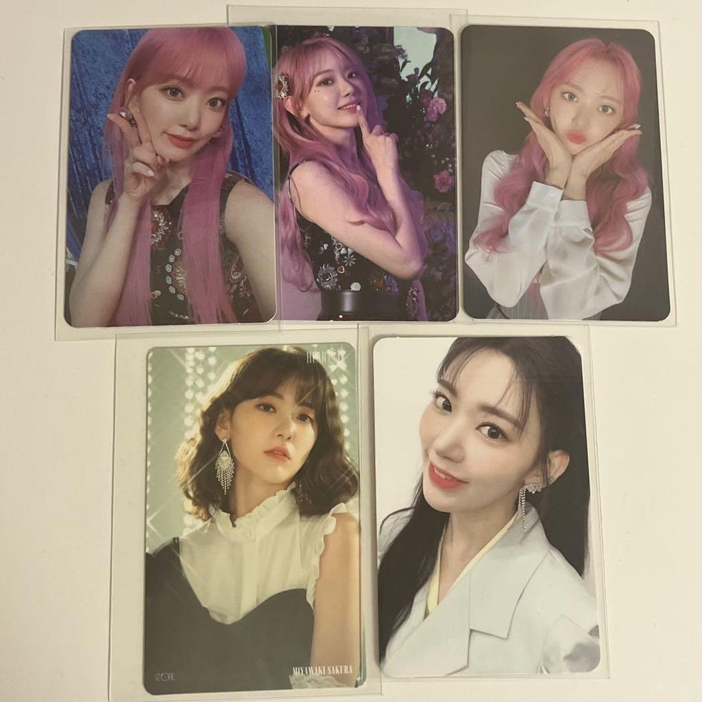 [USED] IZONE LE SSERAFIM Miyawaki Sakura One Reeler Trading Card